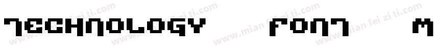 technology   font   mrqc字体转换